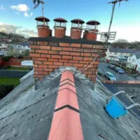 finished chimney