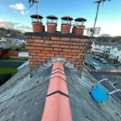 finished chimney